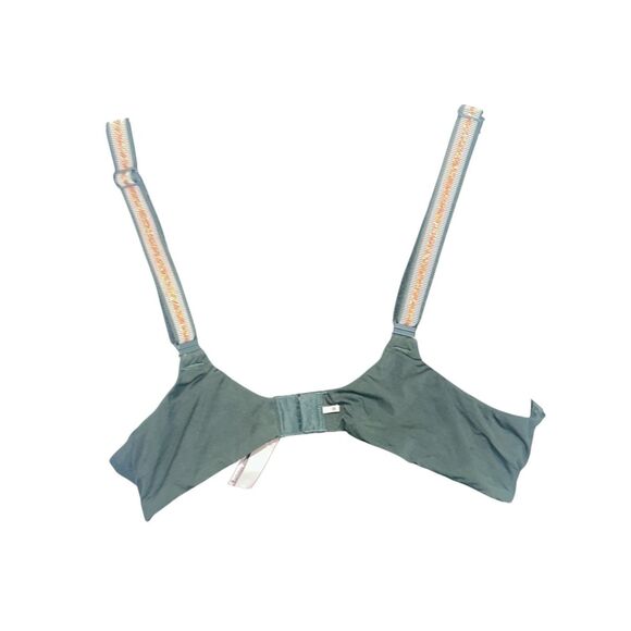 Beautiful green Victoria’s Secret T-shirt Lightly-Lined wireless Bra size 36B Go - Picture 3 of 6